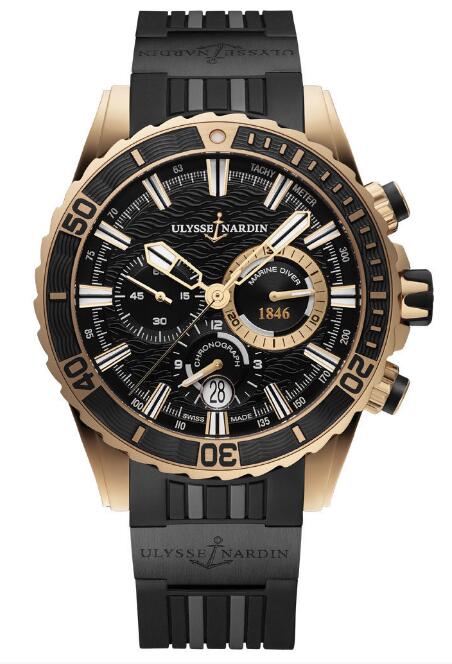 Review Best Ulysse Nardin Diver Chronograph 1502-151-3C/92 watches sale - Click Image to Close